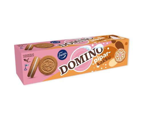 Küpsised FAZER Domino Piparkoogimaitselised täidisega küpsised 175g