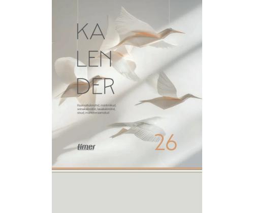 Flaier kataloog Timer 2026