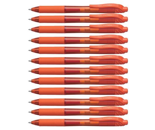 Geelpliiats mehaaniline PENTEL EnerGel-X BL107 0,7mm oranž