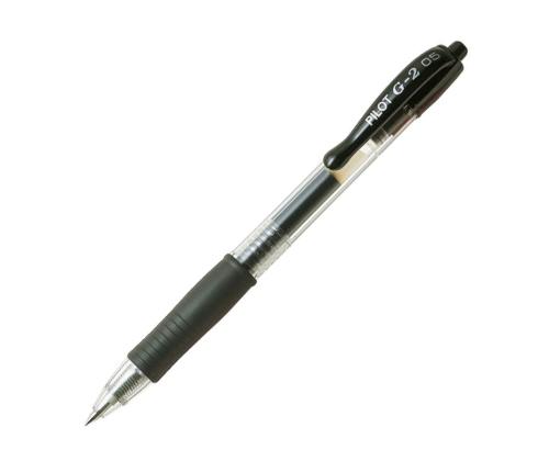 Geelpliiats mehaaniline PILOT G2+ 0,5mm must arhiivipüsiv