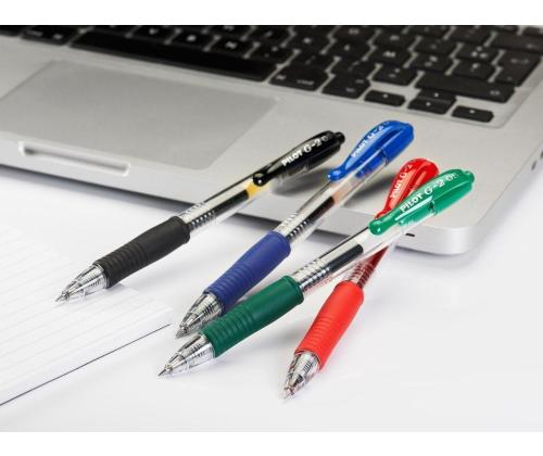 Geelpliiats mehaaniline PILOT G2+ 0,5mm must arhiivipüsiv