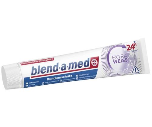 Hambapasta BLEND-A-MED Extra Weiss, 75ml