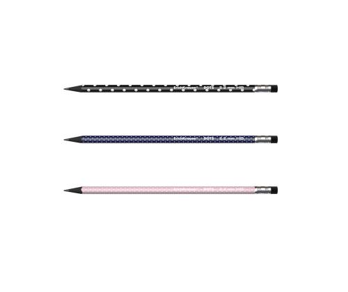 Harilik pliiats kolmnurkne ERICH KRAUSE, kustutuskummiga, Dots HB