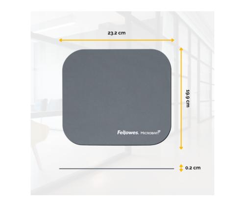 Hiirematt Fellowes Microban hall (antibakteriaalne)