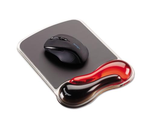 Hiirematt randmetoega KENSINGTON mustpunane