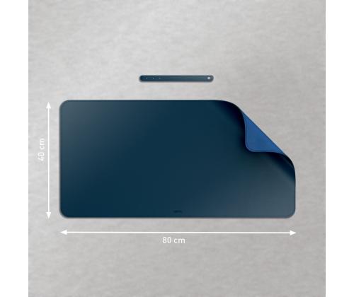 Hiiremattlauamatt LEITZ Large Deskmat 40x80cm Dark Bluetumesinine