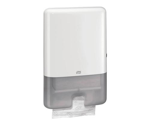 Hoidja lehtkäterätikule TORK Interfold H2, valge