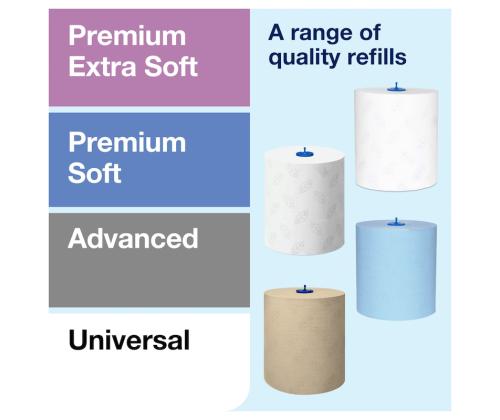 Hoidja rullkäterätikule TORK M1 valge (551100)