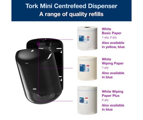 Hoidja rullkäterätikule TORK M2 must (559008)