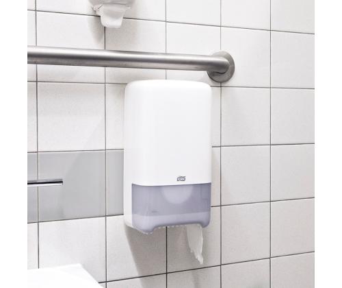 Hoidja tualettpaberile TORK Twin Mid-size T6 valge (557500)