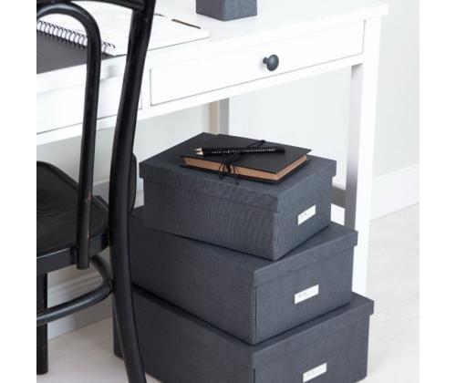 Hoiukast kaanega BIGSO BOX Katia must