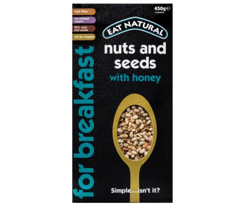 Hommikumüsli EAT NATURAL pähklid, seemned 450g
