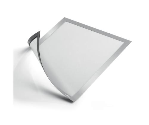 Infoalus magnetraam A4 DURAFRAME Magnetic hõbehall 5tk pakis