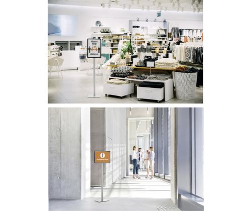 Infoalus põrandale DURABLE Basic A3 kahepoolne