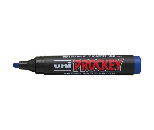 Permanentne marker koonilise otsaga UNI-BALL Prockey PM122 sinine