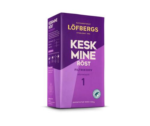 Jahvatatud kohv LÖFBERGS Lila 500g