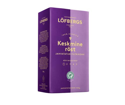 Jahvatatud kohv LÖFBERGS Lila 500g