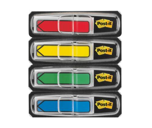 Järjehoidja 11,9x43,2mm POST-IT 684-ARR3 4 värvi pakis