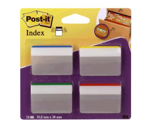 Järjehoidja POST-IT 686A-1 50,8x38mm 4 värvi pakis