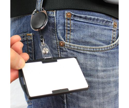 Kaardihoidja EXCELLENT 1-le kaardile must