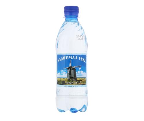 Joogivesi SAAREMAA 0,5L karboniseerimata plastpudelis