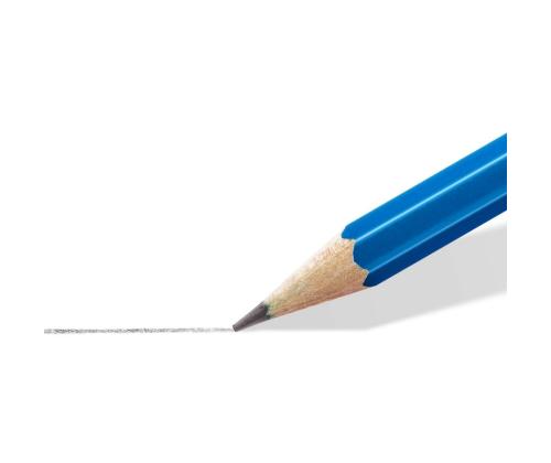 Joonistuspliiatsite komplekt STAEDTLER Mars Lumograph 6tk+teritaja+kustukumm