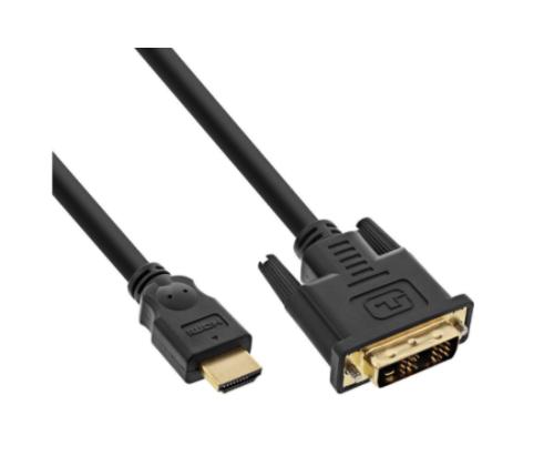 Kaabel LANBERG HDMI - DVI 3m