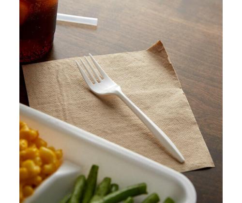 Kahvel plastist 15cm 100tk