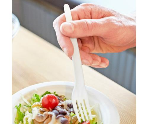 Kahvel plastist 15cm 100tk