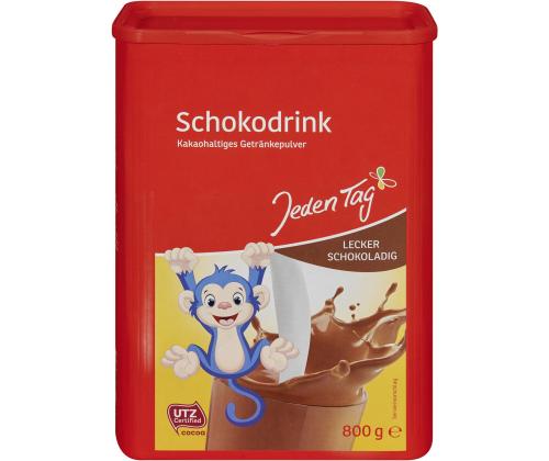 Kakaojoogipulber JEDEN TAG 800g (UTZ)