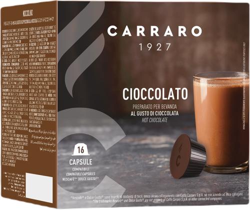 Kakaokapslid CARRARO, Cioccolato, 16tk