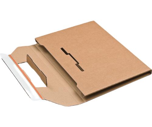 Kalendrikarp/pappkarp lainepapist, 305x218x10 mm, pruun/pruun