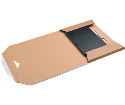 Kalendrikarp/pappkarp lainepapist, 305x218x10 mm, pruun/pruun