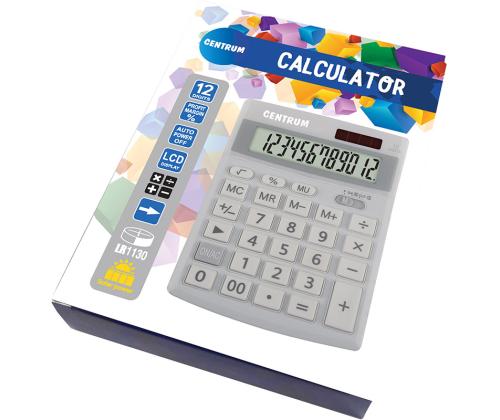 Kalkulaator FOROFIS 12-kohaline 137x103x31mm valge