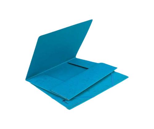 Kartongmapp kummiga FOROFIS A4 sinine