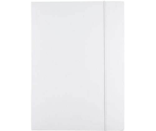 Kartongmapp kummiga GRAND A4 valge