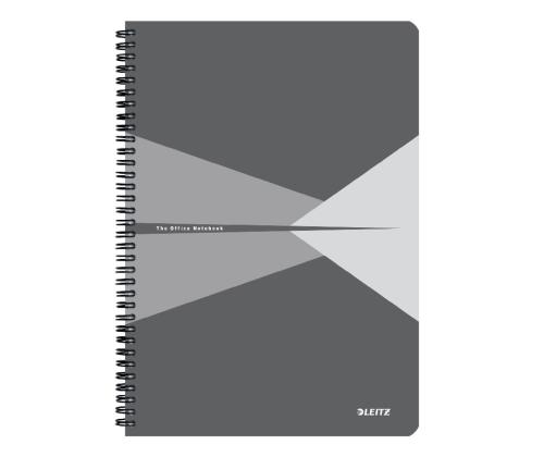 Kaustik spiraalköites A4 ruuduline kartongkaaned LEITZ Office 90 lehte hall
