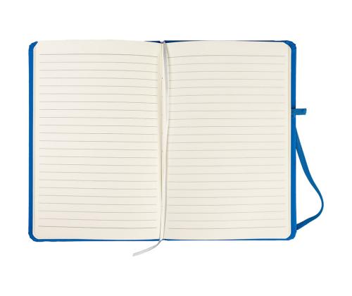 Kaustik raamatköites A6 jooneline kummikinnitusega CENTRUM 80 lehte, assortii värvid