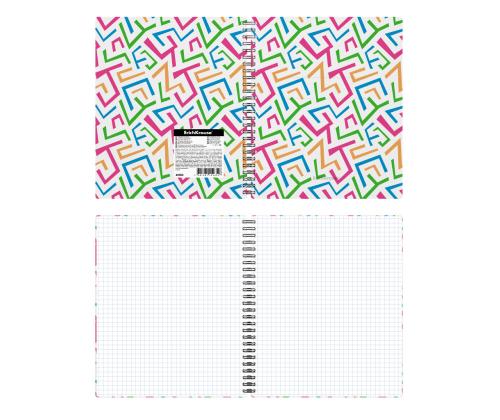 Kaustik spiraalköites A5+ ERICH KRAUSE Lines, ruuduline 60 lehte