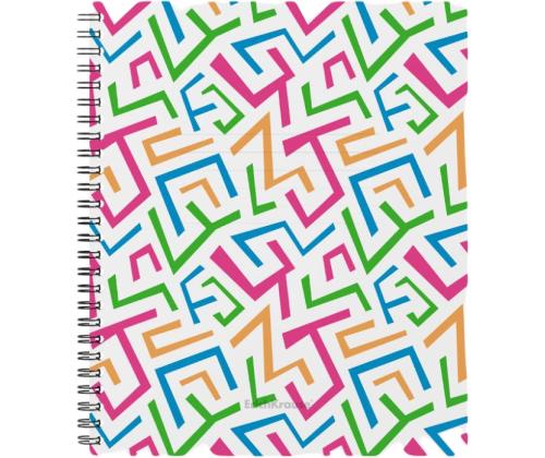 Kaustik spiraalköites A5+ ERICH KRAUSE Lines, ruuduline 60 lehte