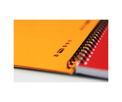 Kaustik spiraalköites A5+ jooneline OXFORD International Activebook plastkaaned 80 lehte