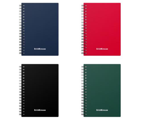Kaustik spiraalköites A6 ERICH KRAUSE Classic, 80 lehte А6, 60 lehte, ruuduline