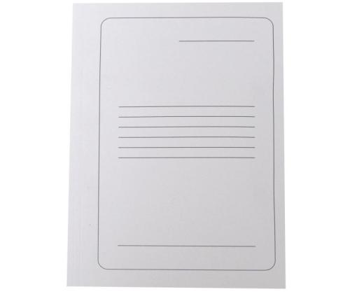 Kiirköitja A4 kartongist klambrita valge 350gr SMLT