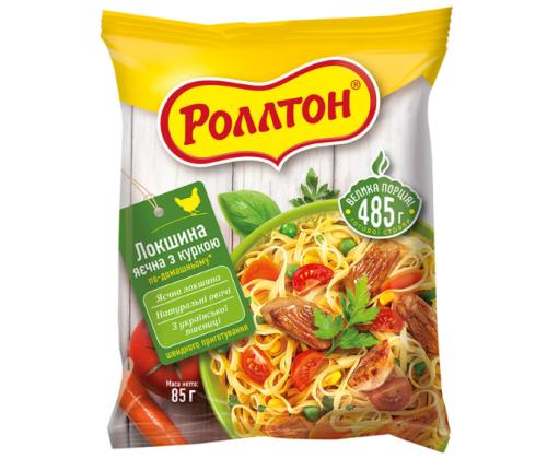 Kiirnuudlid ROLLTON kanalihamaitselised 85g