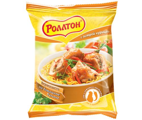 Kiirnuudlid ROLLTON vürtsikad kanalihamaitselised 60g