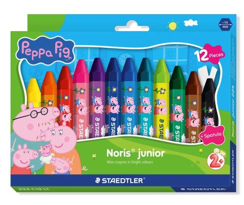 rasvakriit STAEDTLER Noris Junior Peppa Pig 12 värvi