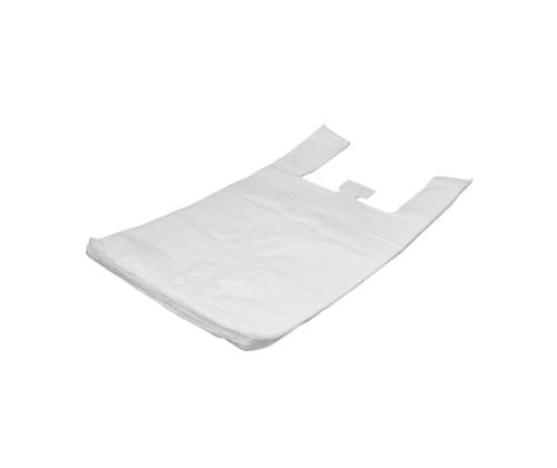 Kilekott särksangadega valge 25+12x47 HD 100tk pakis