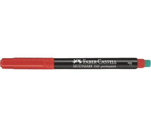 Kilemarker FABER-CASTELL Multimark F kustukummiga 4 värvi komplekt