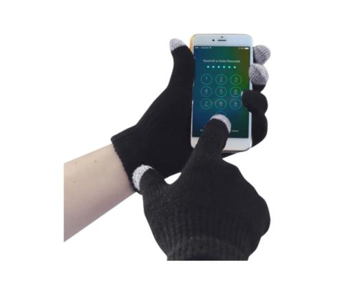 Kindad puutetundlikud akrüülist GL16 must L/XL