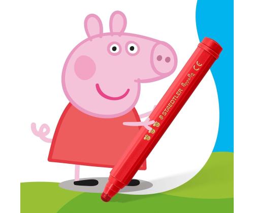 viltpliiatsid STAEDTLER Junior Peppa Pig 6 värvi